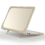 Mocne Pancerne Etui Obudowa do Apple MacBook Neo 13 beżowe/khaki