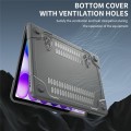 Mocne Pancerne Etui Obudowa do Apple MacBook Neo 13 szare