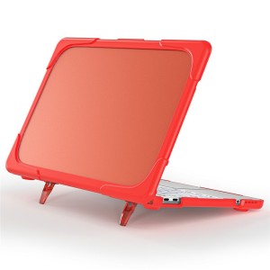 Mocne Pancerne Etui Obudowa do Apple MacBook Neo 13 czerwone