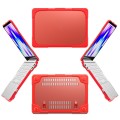 Mocne Pancerne Etui Obudowa do Apple MacBook Neo 13 czerwone