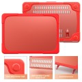 Mocne Pancerne Etui Obudowa do Apple MacBook Neo 13 czerwone