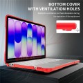 Mocne Pancerne Etui Obudowa do Apple MacBook Neo 13 czerwone