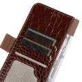 Skórzane Etui Pokrowiec FRID do Samsung Galaxy S23 FE brązowy