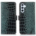 Skórzane Etui Pokrowiec FRID do Samsung Galaxy S23 FE zielony