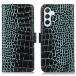 Skórzane Etui Pokrowiec FRID do Samsung Galaxy S23 FE zielony