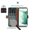 Skórzane Etui Pokrowiec FRID do Samsung Galaxy S23 FE zielony