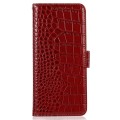 Skórzane Etui Pokrowiec FRID do Samsung Galaxy S23 FE czerwony