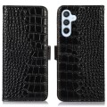 Skórzane Etui Pokrowiec FRID do Samsung Galaxy S23 FE czarny