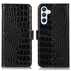 Skórzane Etui Pokrowiec FRID do Samsung Galaxy S23 FE czarny