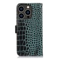 Skórzane Etui Pokrowiec FRID do iPhone 14 Pro zielony