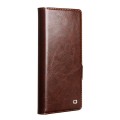 QIALINO Eleganckie Skórzane Etui do Samsung Galaxy Z Fold7 brązowe