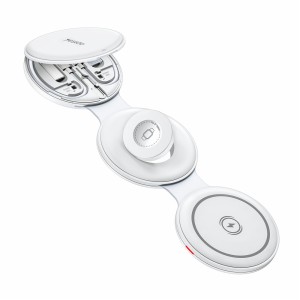 YESIDO Składana Magnetyczna Ładowarka Bezprzewodowa do iPhone, Apple Watch