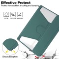 Zielone Obrotowe Etui Bezprzewodowa Klawiatura do Samsung Galaxy Tab S10 Lite / Tab S10 FE