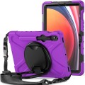 Solidne Pancerne Etui do Samsung Galaxy Tab S10 Lite / S10 FE fioletowe