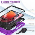 Solidne Pancerne Etui do Samsung Galaxy Tab S10 Lite / S10 FE fioletowe