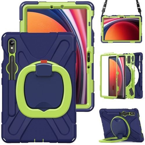 Solidne Pancerne Etui do Samsung Galaxy Tab S10 Lite / S10 FE granatowe