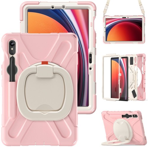 Solidne Pancerne Etui do Samsung Galaxy Tab S10 Lite / S10 FE różowe