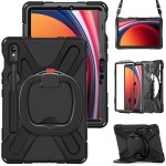 Solidne Pancerne Etui do Samsung Galaxy Tab S10 Lite / S10 FE czarne