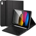 Czarne Etui Bezprzewodowa Klawiatura do Samsung Galaxy Tab S10 Lite / Tab S10 FE