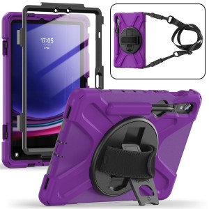Mocne Pancerne Etui do Samsung Galaxy Tab S10 Lite / S10 FE fioletowe