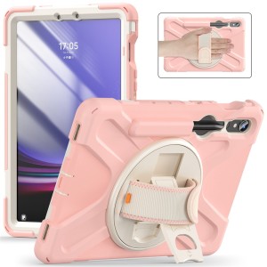 Mocne Pancerne Etui do Samsung Galaxy Tab S10 Lite / S10 FE różowe