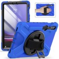 Mocne Pancerne Etui do Samsung Galaxy Tab S10 Lite / S10 FE niebieskie