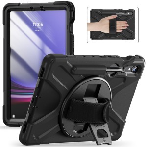 Mocne Pancerne Etui do Samsung Galaxy Tab S10 Lite / S10 FE czarne