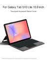 Etui Podświetlana Klawiatura z TouchPad do Samsung Galaxy Tab S10 Lite / Tab S10 FE