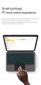 Etui Podświetlana Klawiatura z TouchPad do Samsung Galaxy Tab S10 Lite / Tab S10 FE