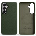 MELKCO Skórzane Etui MagSafe do Samsung Galaxy S26 zielone
