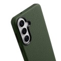 MELKCO Skórzane Etui MagSafe do Samsung Galaxy S26+ zielone