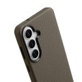 MELKCO Skórzane Etui MagSafe do Samsung Galaxy S26+ szare