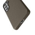 MELKCO Skórzane Etui MagSafe do Samsung Galaxy S26 szare