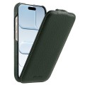 MELKCO MagSafe Skórzane Etui Pionowe do iPhone Air zielone