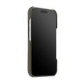 Skórzane Etui Melkco do iPhone 17 Pro Max MagSafe szare