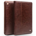Skórzany Pokrowiec QIALINO iPad Mini 1 2 3 brązowy
