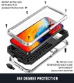 R-JUST Pancerne Etui Antywstrząsowe do iPhone 14 Plus srebrne
