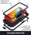 R-JUST Pancerne Etui Antywstrząsowe do iPhone 14 Plus czarne