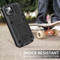 R-JUST Pancerne Etui Antywstrząsowe do iPhone 14 Plus czarne