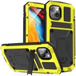 R-JUST Pancerne Etui Antywstrząsowe do iPhone 14 Plus żółte