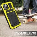 R-JUST Pancerne Etui Antywstrząsowe do iPhone 14 Plus żółte
