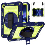 Shockproof  Pancerne Etui z Paskiem do Xiaomi Redmi Pad 2 SE 9.7 2026 granatowo-zielone