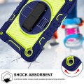 Shockproof Pancerne Etui z Paskiem do Xiaomi Redmi Pad 2 SE 9.7 2026 granatowo-zielone