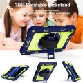 Shockproof Pancerne Etui z Paskiem do Xiaomi Redmi Pad 2 SE 9.7 2026 granatowo-zielone