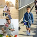 Shockproof Pancerne Etui z Paskiem do Xiaomi Redmi Pad 2 SE 9.7 2026 granatowo-zielone