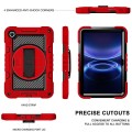 Shockproof Pancerne Etui z Paskiem do Xiaomi Redmi Pad 2 SE 9.7 2026 czerwone