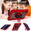 Shockproof Pancerne Etui z Paskiem do Xiaomi Redmi Pad 2 SE 9.7 2026 czerwone