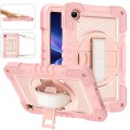 Shockproof Pancerne Etui z Paskiem do Xiaomi Redmi Pad 2 SE 9.7 2026 różowe jasne