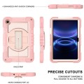 Shockproof Pancerne Etui z Paskiem do Xiaomi Redmi Pad 2 SE 9.7 2026 różowe jasne