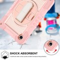 Shockproof Pancerne Etui z Paskiem do Xiaomi Redmi Pad 2 SE 9.7 2026 różowe jasne